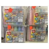 4 Boxes Sidewalk Chalk 20pcs Per Box