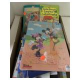 Children books and puzzle