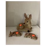 3 deer decor