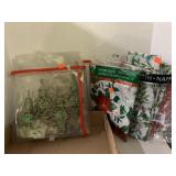 Ornaments and table clothes