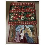 3 holiday rugs