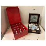 12 days of Christmas bell ornaments and winter