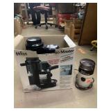 Braun espresso master and regal coffee mill