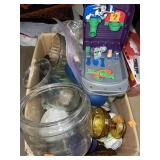 Lot of misc items. Glassware. Cake/Cookie