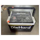 DieHard Igloo brand small cooler.