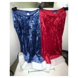 3 dresses. 2red 1blue. Size girls 14.