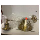 Wall lamp. Direct Wire. 6in diameter.