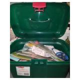 Rubbermaid  Storage Box W/Paddle Ball & Craft