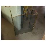 Fold Up Fireplace Screen