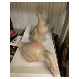 2 goose decor