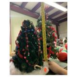 2 Christmas trees