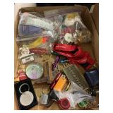 Key chains, pins, misc