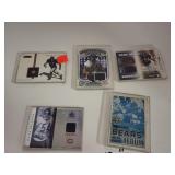5 Cnt Chicago Bears Collectors Cards
