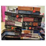 Lot of 17 Stephen King novels.