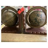 Globe Book Ends.