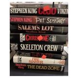 8 Stephen king novels.
