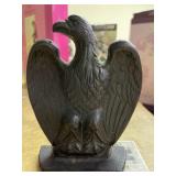 Wrought Iron Eagle. 6in tall approx.
