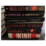 6 Stephen King novels.