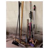 Large lot of cleaning tools.