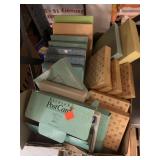 Collectible postcards, plates etc