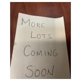More Lots Coming Soon