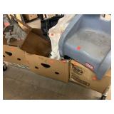 Group Lots of 3 boxes w/little Tikes Chair,