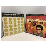 2 ct Elvis Vinyl Records