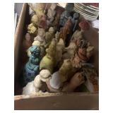Large Box of Avon Vintage Figural Scent Bottles