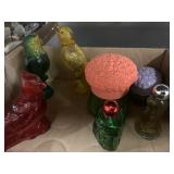 Vntg Perfume Bottles (Avon?) some with perfume