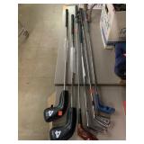 6 golf clubs (2 Callaway 4 Irons Included)