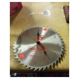 Craftsman Sawblade Clock