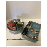 Variety of Buttons, Sewing Supplies