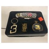 "3" Nascar? Pocket knife, Watch, Keychain