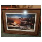 The Sharing Sesson II Picture Approx 17 x 24 In.