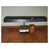 Desk Lamp & Wood Pen Holder