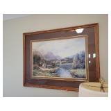 Large Scenry Picture Approx 31 $ 42 Inches