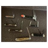 7 ct Pocket Knives -see pics