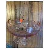 Pink Glass Dish