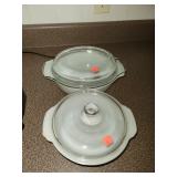 1 Fire King & 1 Unknown Baking Dishes