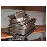 Large Lot of Bakeware/ Cookie Sheets/ Muffin