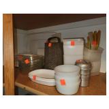 Lot if Kitchen Storage Items & Misc Kitchen Items