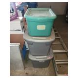 3 Cnt Storage Totes