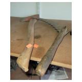 Axe & Hand Saw
