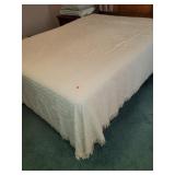 Queen Sized Cream Colored Bedspread -