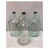 3 Ct. Glass Bottles w/Twist Lids