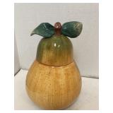 Glass Pear Decor/Jar Sakura Sonoma