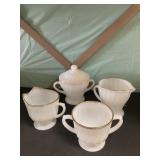 4 Ct. Fire King Matching Dishes