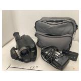 Compact VHS w/Charger/Bag