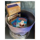 Christmas Bin w/12 Ct. Christmas Activity Book
