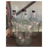 3 Ct. Glass Jugs w/Twist Lids